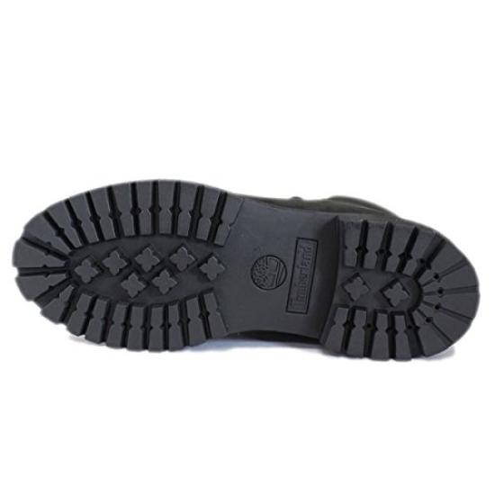 Timberland ICON 10073 Premium Black US 6-inch Boot, Nubuck, TB016, 8.5 (approx. 26.5cm)