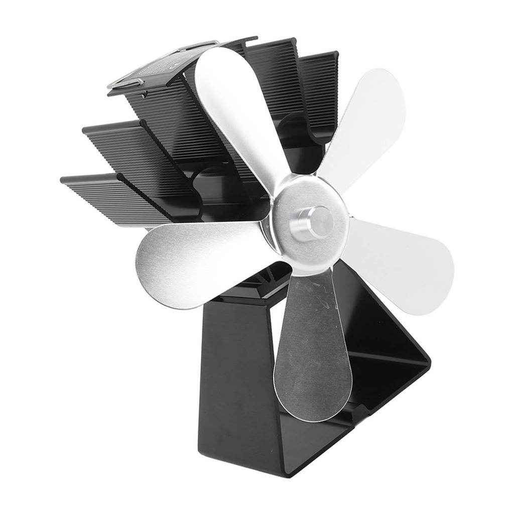 5 klinge Kamin Fan Trapez Basis Wärme Versorgt Herd Fan Thermoelektrische Thermische Fan für