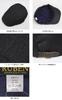 Ruben Big-Size Hunting Cap, Denim Fabric, Black Adjustable 58–61 Cm / Brim ~6 Cm