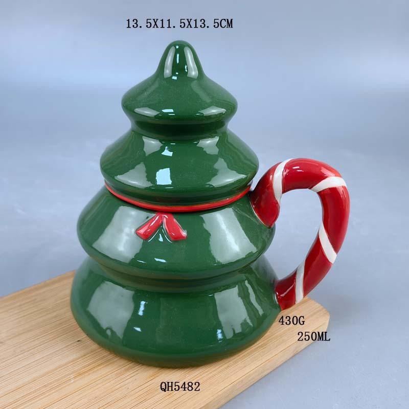 

Креативная Рождественская Атмосфера Керамическая Позолоченная Кружка Санта Клауса Рождественская Чашка Керамические Поделки 401-500ml