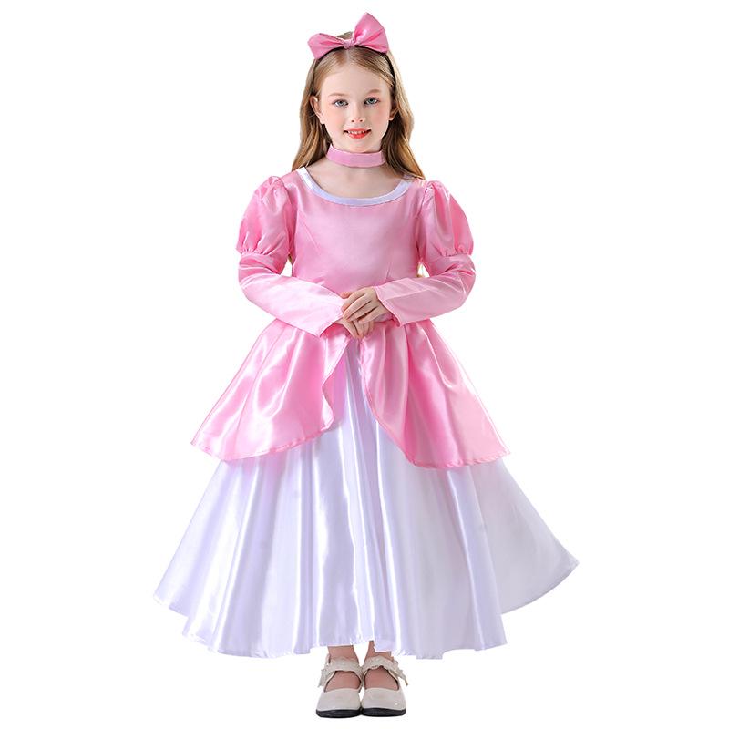 Erwachsenen Aschenputtel Prinzessin Kostümkleid - Lang Einteilig Halloween Cosplay