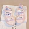 Cartoon Sports Sandals Adjustable Girls' Open-Toe Princess Shoes2026Summer Waterproof Cartoon Sports Sandals
