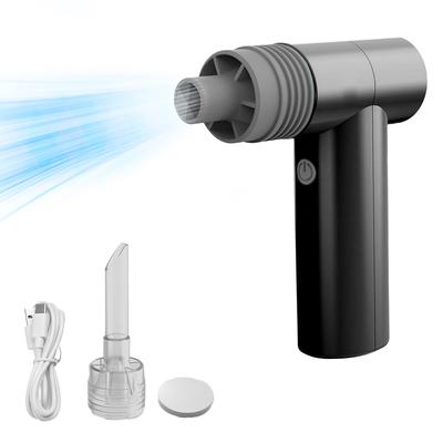 Electric Air Duster 100000RPM Mini Turbo Fan Dual-purpose Dust Removal Jet Dry Blower Built-in