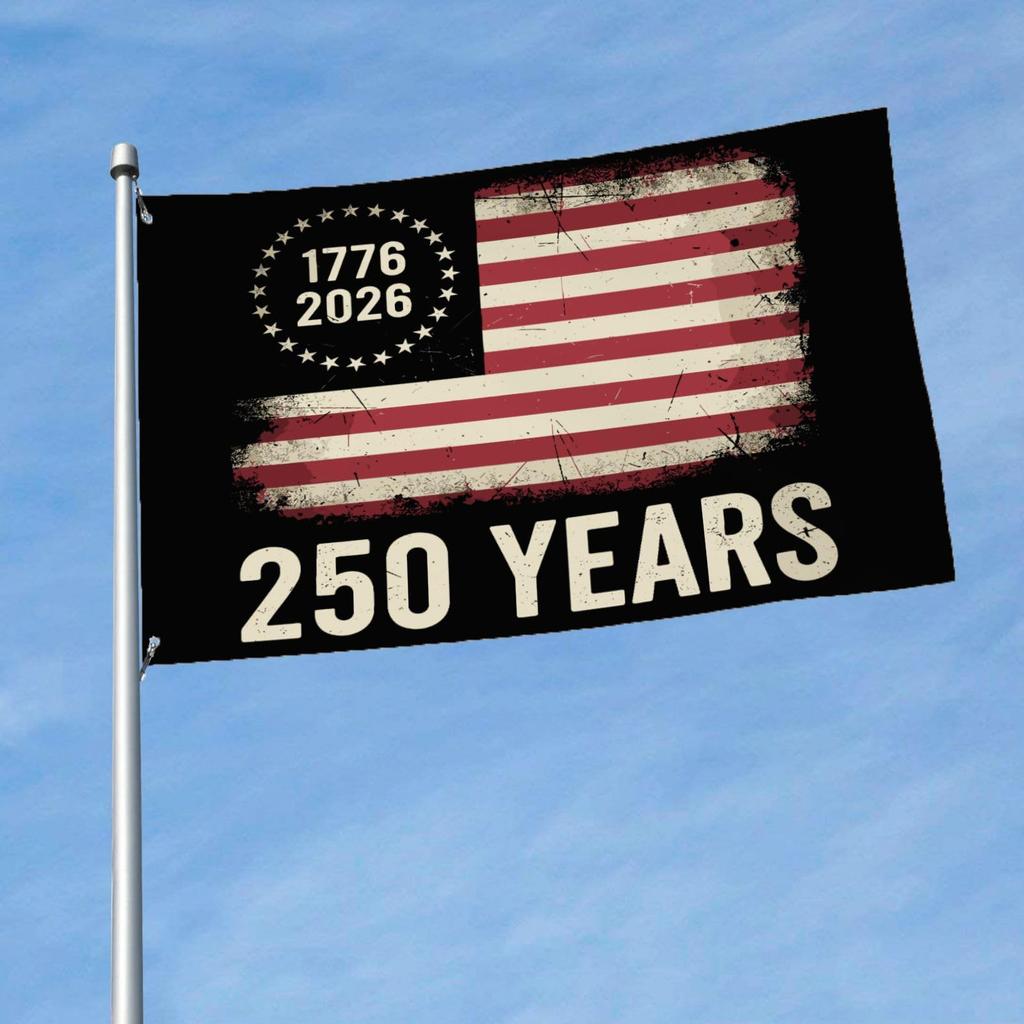 250th Anniversary American Flag Garden Decoration Flag
