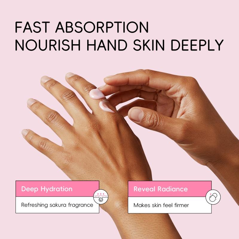 Japan Sakura Deep Moisture Hand Cream For Dry Skin 30g
