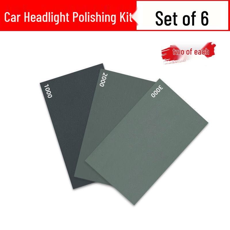 Multipurpose Wet Sandpaper Set for Polishing: Car, Jade, Amber, Wood, Metal, Wall, Billiard Cues