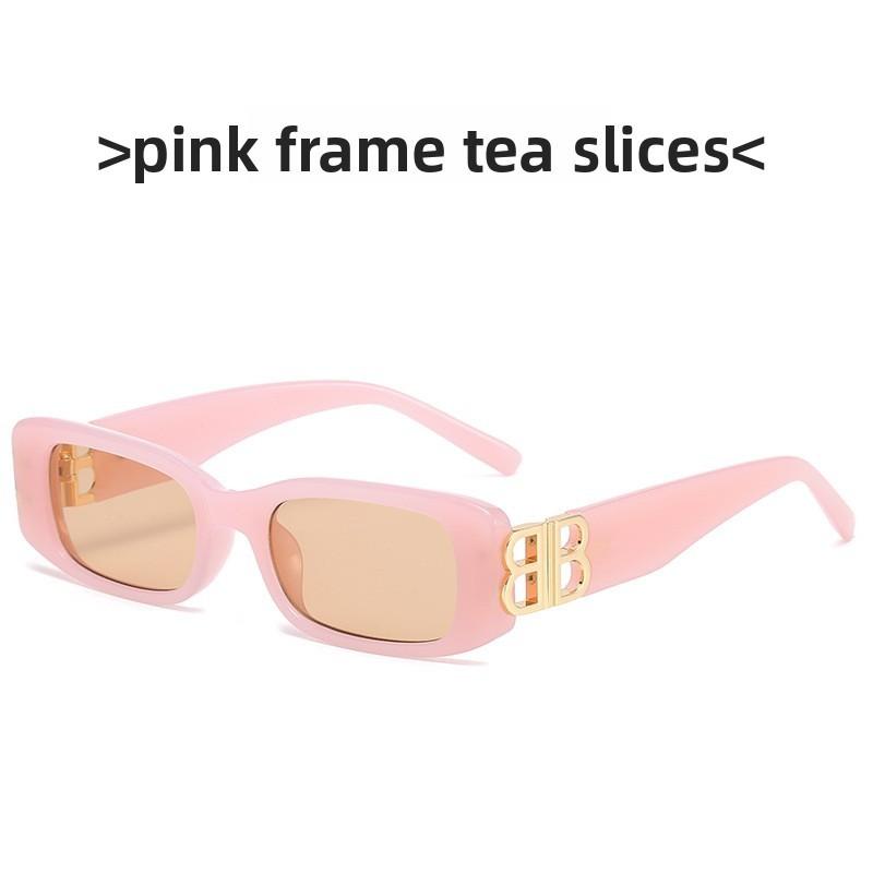 Lunettes de soleil carrées rétro pour femmes avec protection UV400 pour sorties mode et fêtes
