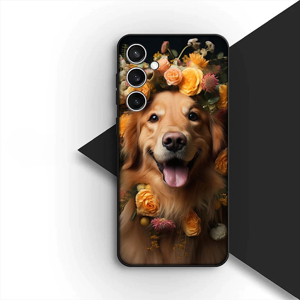 Casing for Apple iPhone 16 14 15 Plus 11 Pro Max 16E ProMax + 16Plus 15+ 14+ Phone Cover Protective Case Golden Retriever Dog
