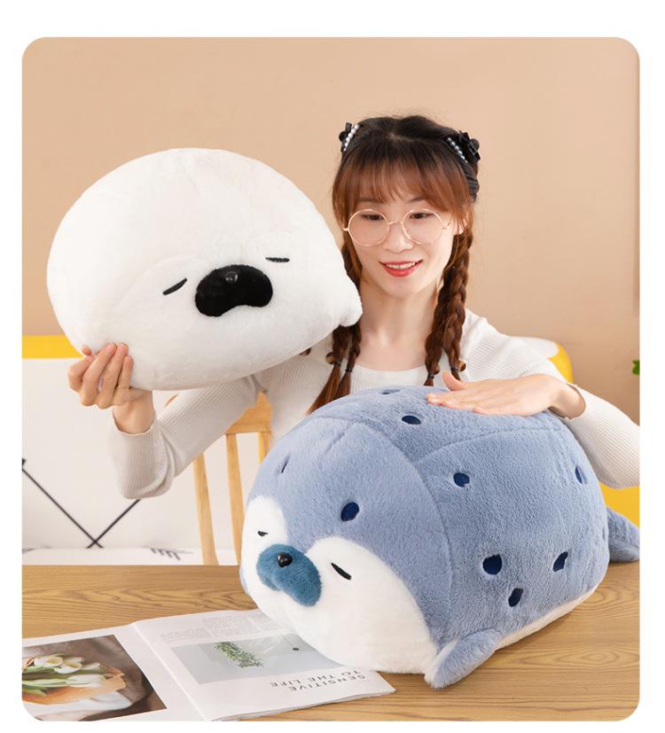 Genuine Cute Seal Plush Toy - Soft Sleeping Comfort Doll Gift for Children