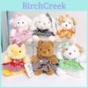 Plush Duck Toy With Pp Cotton Filling For Kids Birthday Gift And Desk Decor