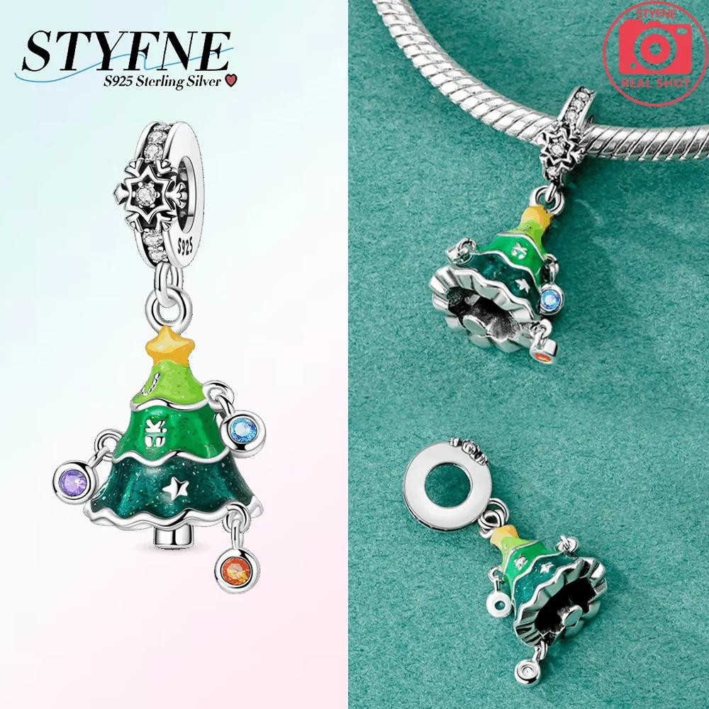 Charms Copper Christmas Tree Beads Bracelet For Charms Plataoriginales Brand Beads Diy Jewelry Making Gifts