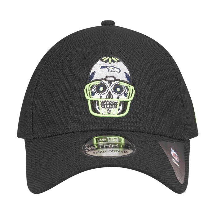 New Era 39Thirty Stretch-Fit Diamond Cap - NFL SUGAR SKULL