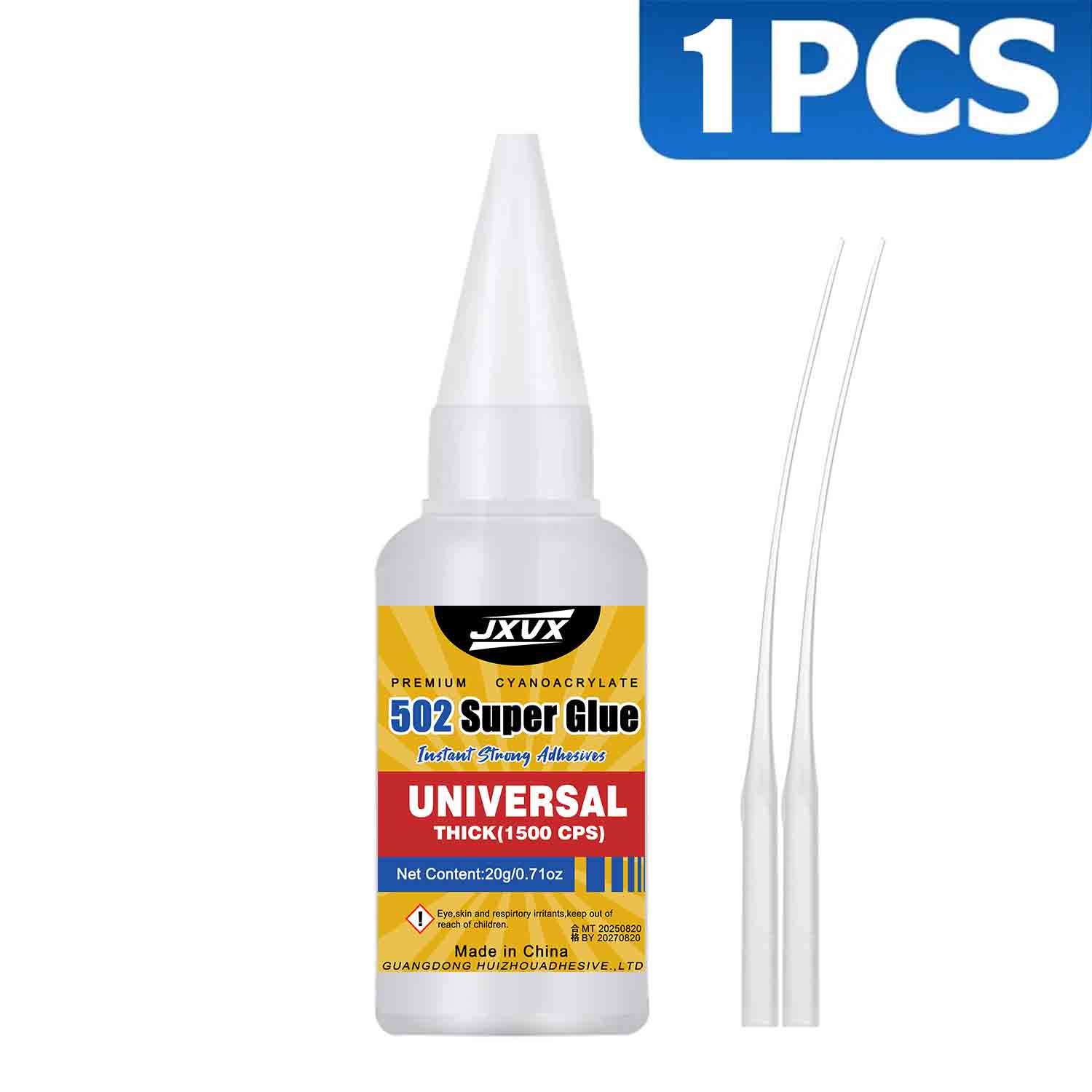 502 Super Glue 10.7oz, Clear Instant Medium Cyanoacryline Adhesive Liquid for Woodworking Wooden Crafts Furniture Repairs, All Purpose Strong