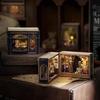 CUTEROOM Dollhouse for Wooden DIY Miniature Kit Magic Perfect for Interior Decoration Kids, [Fantastic Toy] School, (MINI110)
