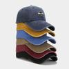 Male and Female Bee Embroidered Baseball Caps Retro and Old Washed Outdoor Sports Visor Tide