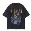2025 Nirvana Vintage Retro Washed Long Sleeve Tee