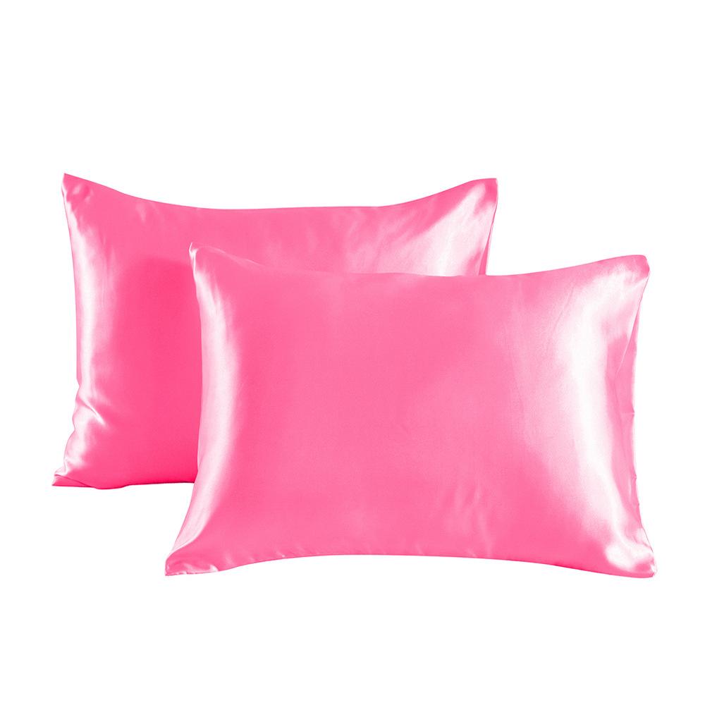 Set van 2 zijden kussenslopen, moerbeizijde kussenslopen standaard set van 2, gezondheid, glad, anti-acne, schoonheidsslaap, beide zijden natuurlijke zijden satijnen kussenslopen voor vrouwen, set van