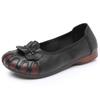 Comfortable non-slip Doudou shoes, spring and autumn middle-aged and old soft-soled one-pedal women's shoes, summer shallow-mouth single shoes