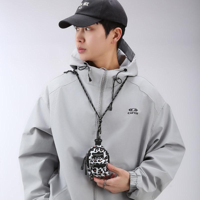 Mini Childrens Stylish Bag With Trendy Leopard Print For Outdoor Travel And Daily Use