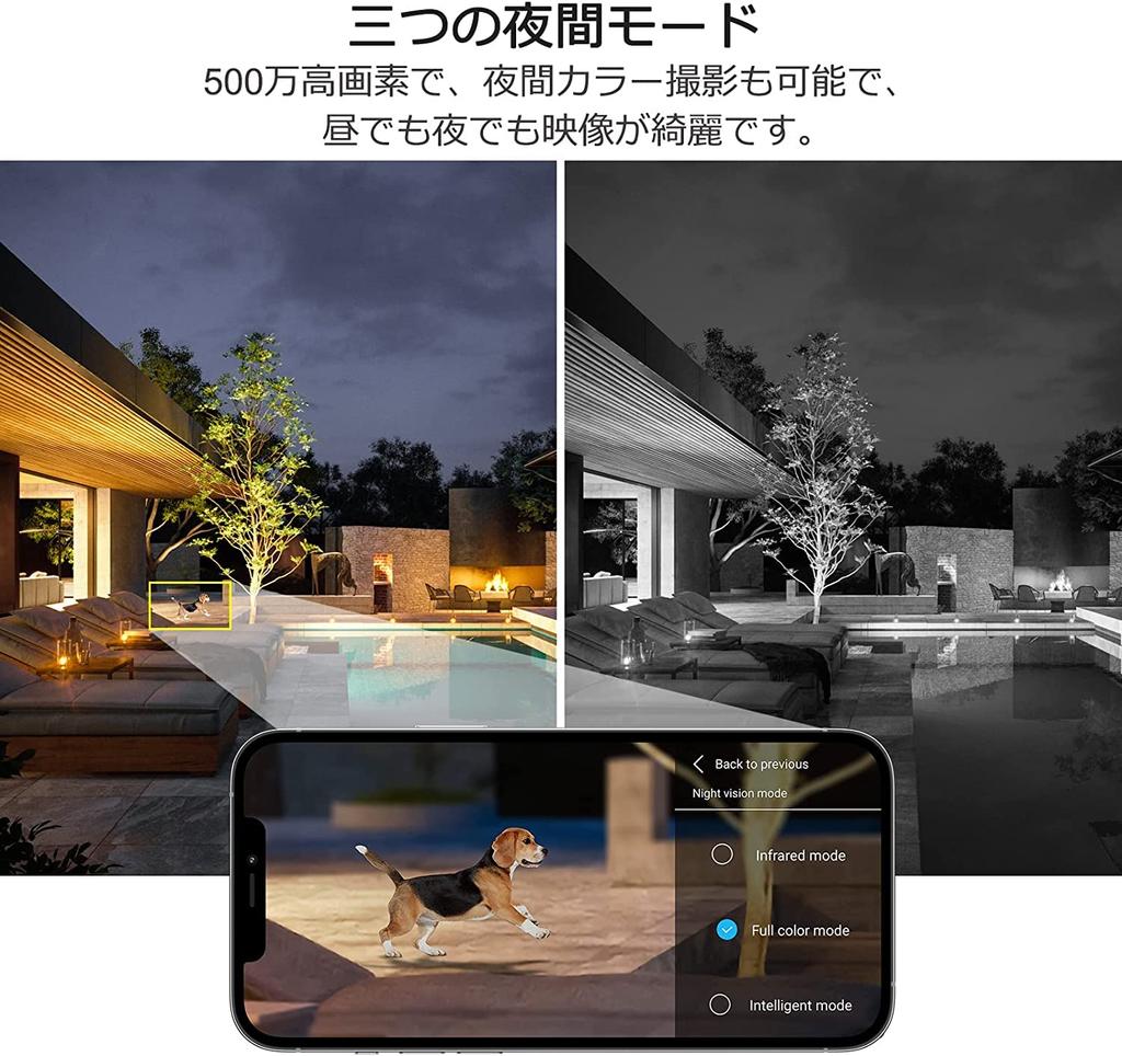 Outdoor Security AI Human PTZ 5x Optical IP66 Motion Alarm Remote Nighttime Color ONVIF NVR SV3C Camera, 2.4Ghz/5Ghz Wi-Fi Wireless, 5MP, Detection,
