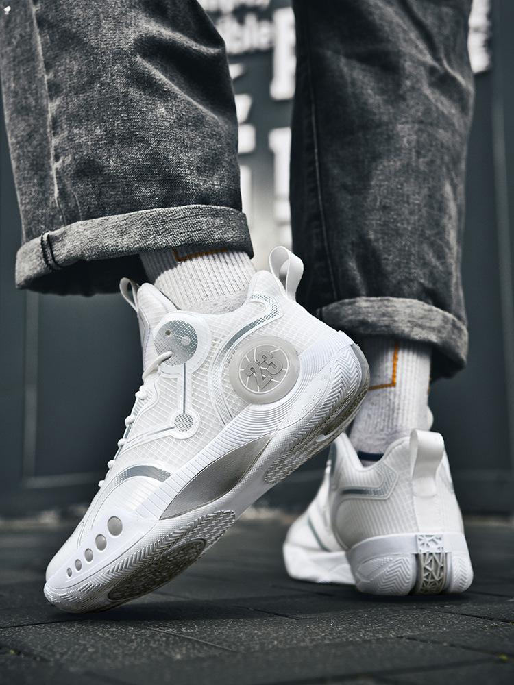 Men's Kobe High-Top Basketball Shoes - Spring/Autumn, Shock-Absorbing, Professional Sport Shoes for Students and Teens.