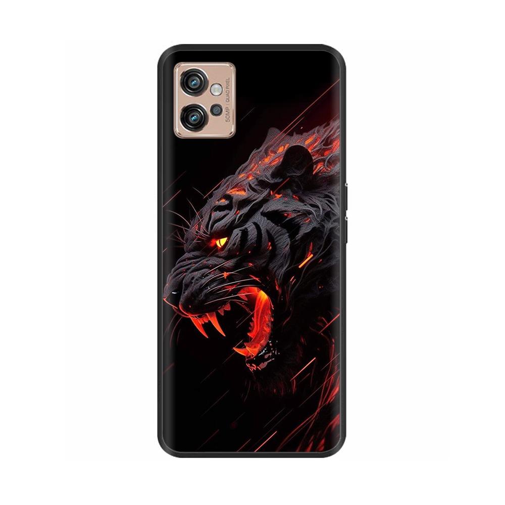 For Motorola Moto G32 Phone Case Heart-Butterfly Funda For Motorola Moto G32 MotoG32 Cover Protection Liquid Silicone Bumper