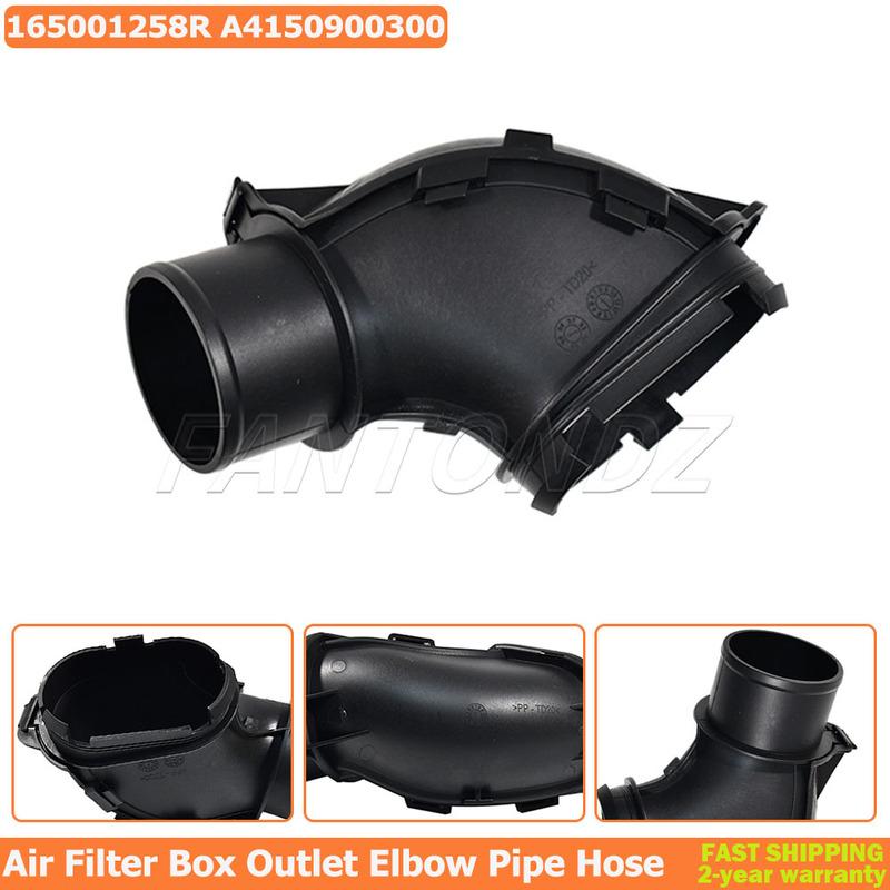 

Air Filter Casing Elbow Hose For Nissan Terrano Kicks For Renault Clio MK4 165001258R Air Filter Box Outlet Pipe For Benz W415