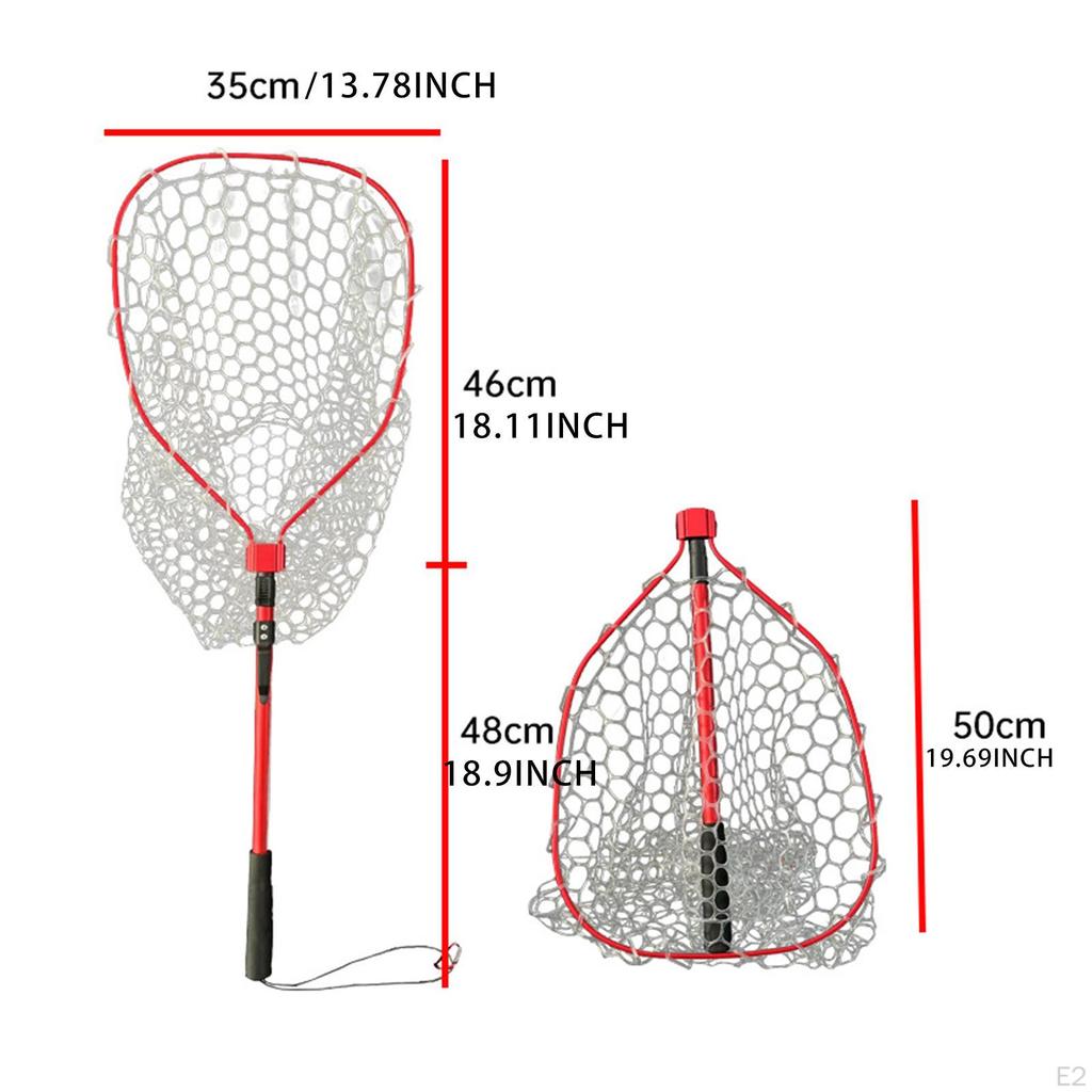 Aluminum Alloy Fishing Net for Catching Bass And Prawns