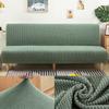 MKZOOM Jacquard Thick Sofa Bed Cover Elastic Armless Sofa Cover Stretch Sofa Bed Covers Funda Elastic Para Sofa Cama