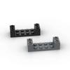 Non-Toxic Moc 1Pcs 65635 2X6X1 1/3 With Axle Building Block Kit Holes And Bottoms Pins Accessories Bricks Toy Children Kid Birthday Gifts