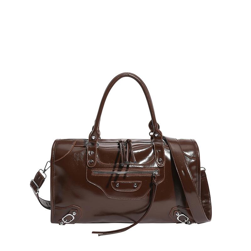 Hochwertige Handgepäck-Reisetasche mit großem Fassungsvermögen, Schlicht und elegant, Vielseitige Einzelschultertasche, Große Tasche für Kurztrips