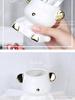 Trendy Bear Pen & Brush Holder with Sandpaper Storage for Manicure Tools – Desktop Organizer & Photo Prop