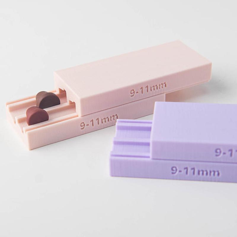 Soft Pottery Polymer Clay Flowerpot Bead Roller Diy Flowerpot Clay Mold Clay Bead Making For Earrings Pendants Jewelry Crafting