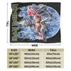 The Son Skeleton 7th Horn I-Iron M-Maidens Blankets Heavy Metal Wool Throw Blankets Summer Air Conditioning Portable Bedspread