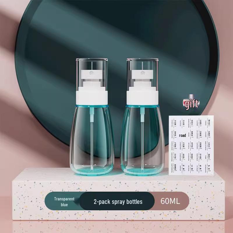 Travel-Size Ultra-Fine Mist Spray Bottle for Face Moisturizing and Alcohol Use