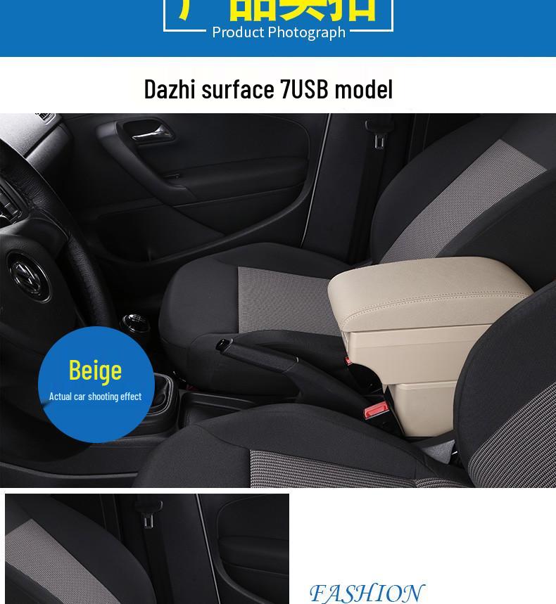 Volkswagen Bora Classic & Golf 4 Niestandardowy Podłokietnik Akcesorium