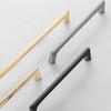 Zinc Alloy Cabinet Handles Gold Furniture Handles Durable Cupboard Pulls  Wardrobe