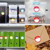 3500pcs Removable Days of The Week Stickers Round, from Monday To Sunday Food Label Weekday Stickers Dissolvable Food Tab Tag Waterproof Expiration