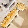 Cute Sushi Kitchen Carpet Non-slip Rugs for Living Room Bedroom Floor Mats Hallway Entrance Door Mat Home Decor Carpets Tapete