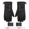 Electric Heated, Windproof, Waterproof Touchscreen Winter Gloves for Motorcycle Riding & Skiing