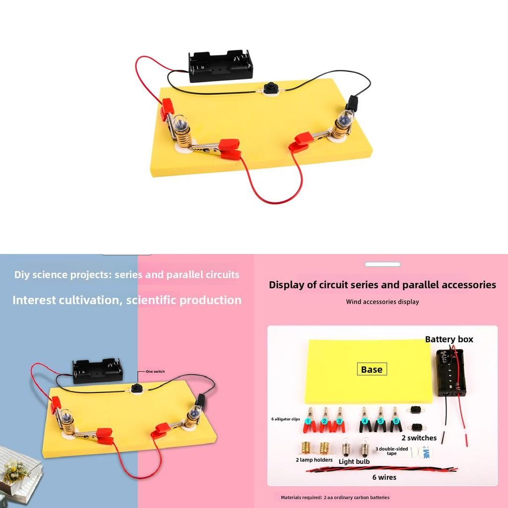 Physics Science Experiment Kit With Electrical Circuit Components For Kids Diy Learning