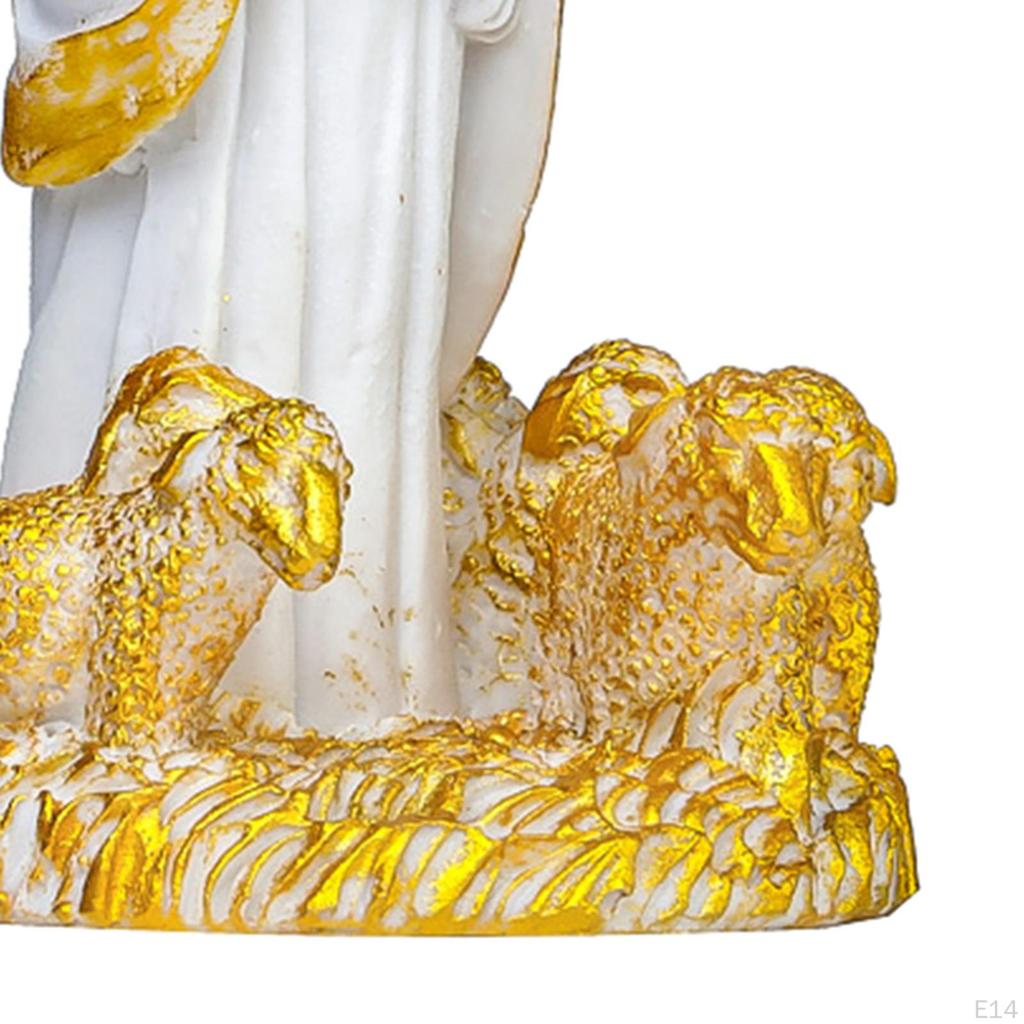 Resin Figurines, Sculpture Ornaments Modern Design, Statue for Desks, Tables, Shelves, Bedside
