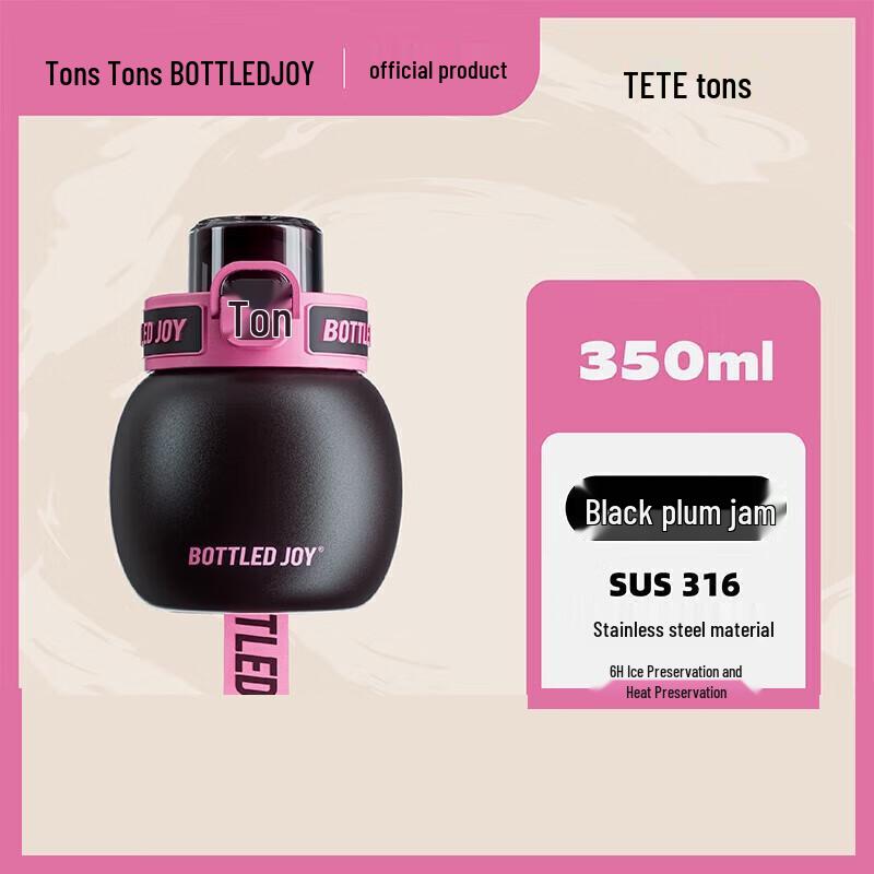 Tonton Insulated Straw Water Bottle