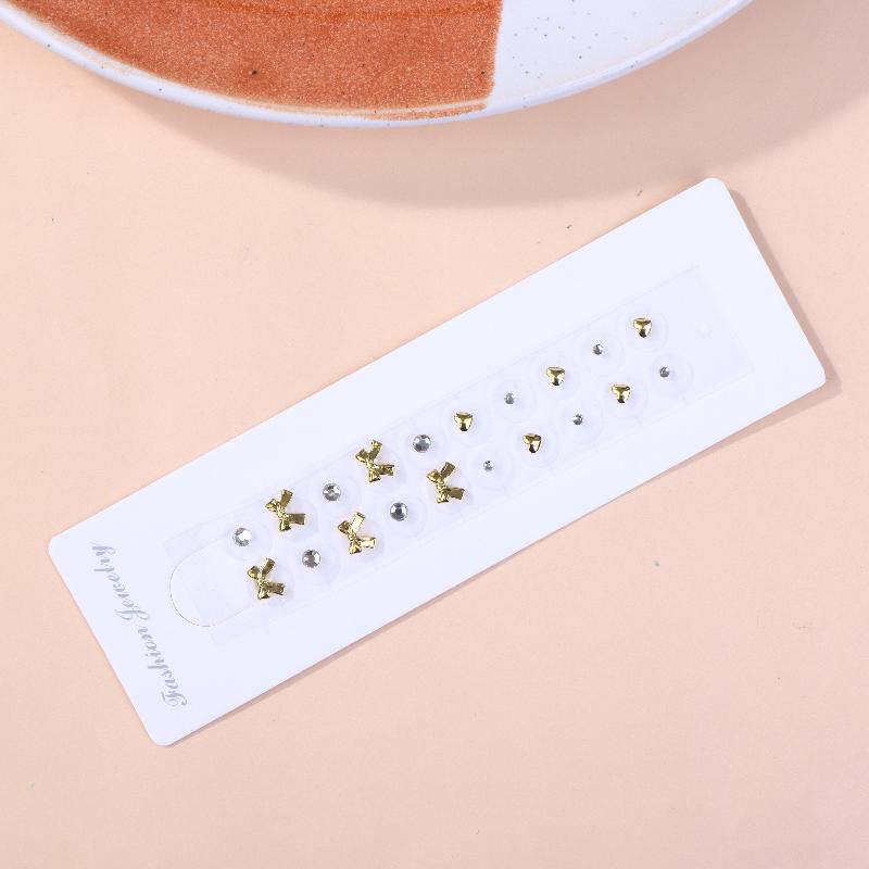 20Pcs/Sheet  Gilded Butterfly  Ear Point Stickers Ear Pressure Stick Acupuncture Auricular Ear Stickers Massage