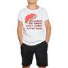 Zombies fressen Gehirne Keine Sorge Du bist sicher Lustiges Kinder T-Shirt