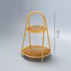 Multi-layer Rattan Style Snack & Fruit Tray