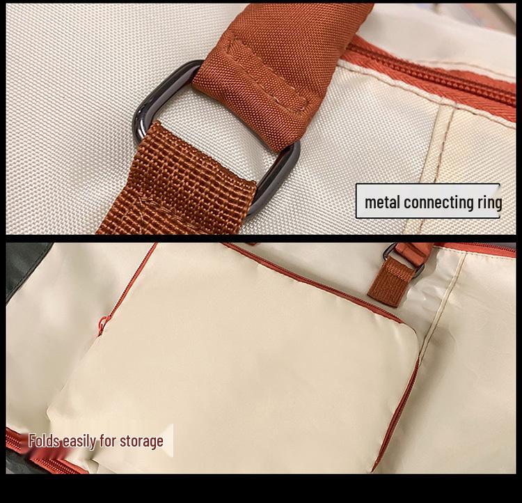 Erweiterbare Leichte Reisetasche mit Nass-/Trocken-Trennung & Großem Fassungsvermögen - Faltbare Sport-, Fitness- & Yogatasche