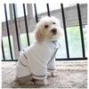 Microfiber Towel Material Dog Bathrobe Quick Dry Fast Absorbent Pet Drying Coat with Adjustable Magic Tape for All Dog Sizes