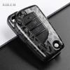Abs Carbon Fiber Style Car Key Case Cover For Toyota Camry Rav4 Forturner Hilux Auris Corolla Avensis Verso Yaris Aygo Scion Tc