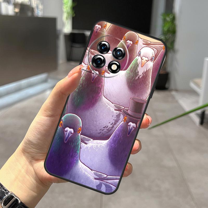 

The Pigeons Case For OnePlus Nord CE 5 2 3 4 Lite N20 N30 OnePlus 15 13 12 R 11 10 9 Pro 8T 10T 10R Cover OnePlus 13